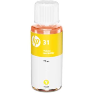 HP 31 Amarillo Botella de Tinta Original - 1VU28AE