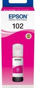 Epson 102 Magenta Botella de Tinta Original - C13T03R340