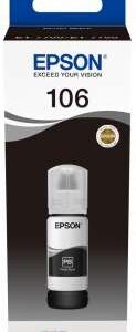 Epson 106 Negro Photo Botella de Tinta Original - C13T00R140