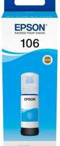 Epson 106 Cyan Botella de Tinta Original - C13T00R240
