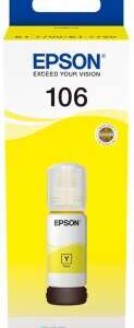 Epson 106 Amarillo Botella de Tinta Original - C13T00R440