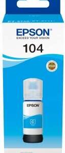 Epson 104 Cyan Botella de Tinta Original - C13T00P240