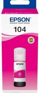 Epson 104 Magenta Botella de Tinta Original - C13T00P340