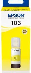 Epson 103 Amarillo Botella de Tinta Original - C13T00S44A10
