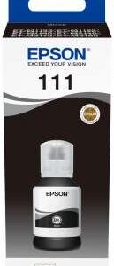 Epson 111 Negro Botella de Tinta Pigmentada Original - C13T03M140