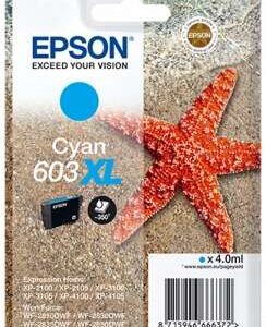 Epson 603XL Cyan Cartucho de Tinta Original - C13T03A24010