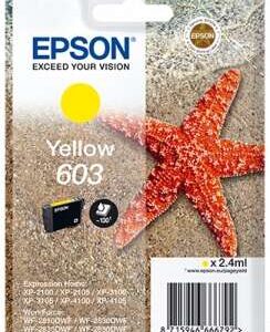 Epson 603 Amarillo Cartucho de Tinta Original - C13T03U44010