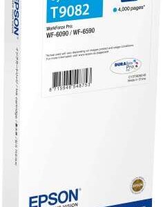 Epson T9082 Cyan Cartucho de Tinta Original - C13T908240