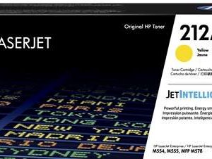 HP W2122A Amarillo Cartucho de Toner Original - 212A