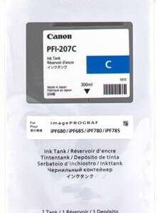 Canon PFI207 Cyan Cartucho de Tinta Original - PFI207C/8790B001