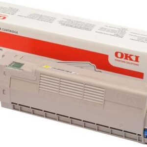 OKI C612 Amarillo Cartucho de Toner Original - 46507505
