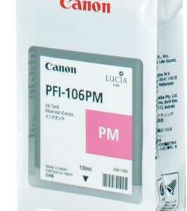 Canon PFI106 Magenta Photo Cartucho de Tinta Original - PFI106MC/6626B001