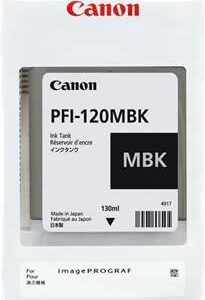 Canon PFI120 Negro Mate Cartucho de Tinta Original - 2884C001