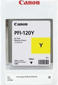 Canon PFI120 Amarillo Cartucho de Tinta Original - 2888C001