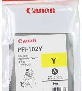 Canon PFI102 Amarillo Cartucho de Tinta Original - 0898B001