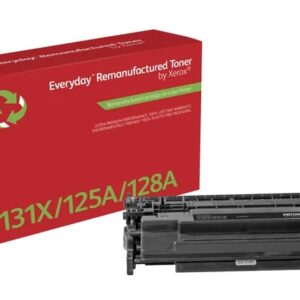 Xerox Everyday HP CB540A/CE320A/CF210X Negro Cartucho de Toner Remanufacturado - Reemplaza 125A/128A/131X