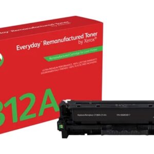 Xerox Everyday HP CF380A Negro Cartucho de Toner Remanufacturado - Reemplaza 312A
