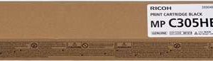 Ricoh Aficio MP-C305/MP-C305SPF Negro Cartucho de Toner Original - 842079/841618/MPC305HEBK