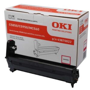 OKI C5850/C5950/MC560 Magenta Tambor de Imagen Original - 43870022 (Drum)