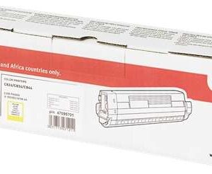OKI C824/C834/C844 Amarillo Cartucho de Toner Original - 47095701