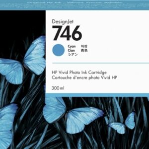 HP 746 Cyan Cartucho de Tinta Original - P2V80A