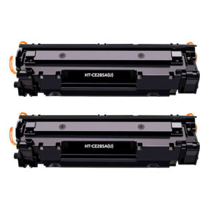 Generico HP CE285A/CE278A/CB435A/CB436A Negro Pack de 2 Cartuchos de Toner Genericos - Reemplaza 85A/78A/35A/36A