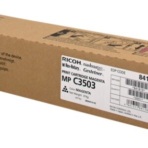 Ricoh Aficio MP-C3003/MP-C3004/MP-C3503/MP-C3504/MP-C4504/MP-C5504/MP-C6004 Amarillo Cartucho de Toner Original - 841818/841814