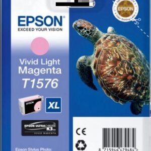 Epson T1576 Magenta Light Cartucho de Tinta Original - C13T15764010