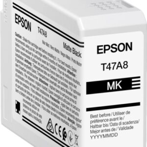 Epson T47A8 Negro Mate Cartucho de Tinta Original - C13T47A800