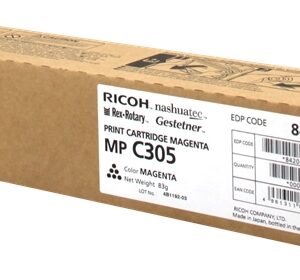 Ricoh Aficio MP-C305/MP-C305SPF Magenta Cartucho de Toner Original - 842081/841596/MPC305E