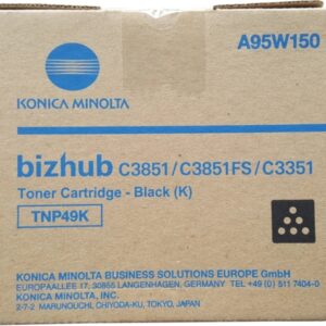 Konica Minolta TNP49 Negro Cartucho de Toner Original - TNP49K/A95W150