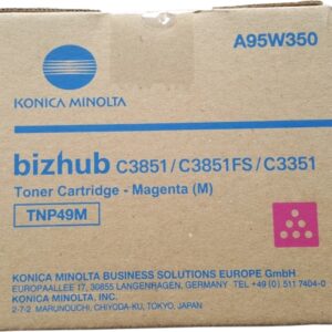 Konica Minolta TNP49 Magenta Cartucho de Toner Original - TNP49M/A95W350