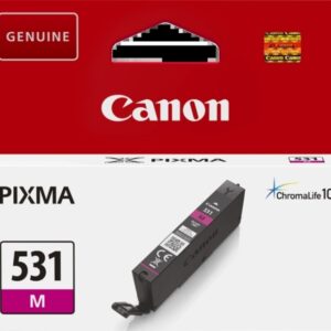 Canon CLI531 Magenta Cartucho de Tinta Original - 6120C001/CLI531M