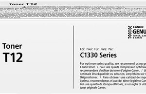 Canon T12 Amarillo Cartucho de Toner Original - 5095C006