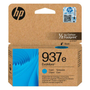 HP 937e XL Cyan Cartucho de Tinta Original - 4S6W6NE