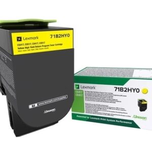 Lexmark CS417/CX417/CS517/CX517 Amarillo Cartucho de Toner Original - 71B2HY0/71B0H40
