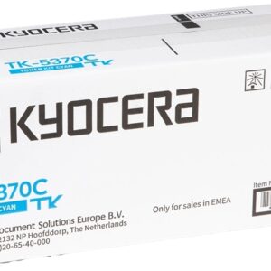 Kyocera TK5370 Cyan Cartucho de Toner Original - 1T02YJCNL0/TK5370C