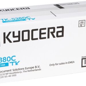 Kyocera TK5380 Cyan Cartucho de Toner Original - 1T02Z0CNL0/TK5380C