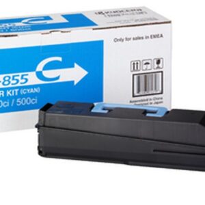 Kyocera TK855 Cyan Cartucho de Toner Original - 1T02H7CEU0/TK855C