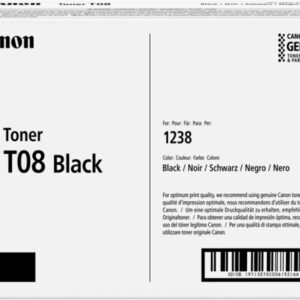 Canon T08 Negro Cartucho de Toner Original - 3010C006