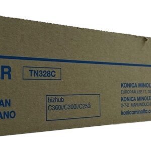 Konica Minolta TN328 Cyan Cartucho de Toner Original - AAV8450/TN328C