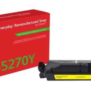 Xerox Everyday Kyocera TK5270 Amarillo Cartucho de Toner Remanufacturado - Reemplaza 1T02TVANL0/TK5270Y