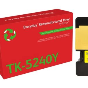 Xerox Everyday Kyocera TK5240 Amarillo Cartucho de Toner Remanufacturado - Reemplaza 1T02R7ANL0/TK5240Y