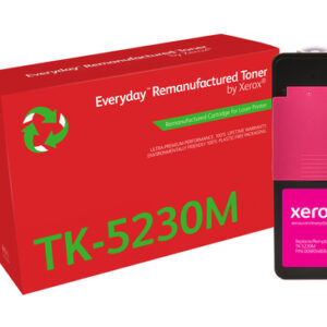 Xerox Everyday Kyocera TK5220/TK5230 Magenta Cartucho de Toner Remanufacturado - Reemplaza 1T02R9BNL1/1T02R9BNL0/TK5220M/TK5230M