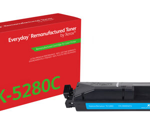Xerox Everyday Kyocera TK5280 Cyan Cartucho de Toner Remanufacturado - Reemplaza 1T02TWCNL0/TK5280C
