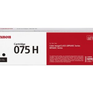 Canon 075H Negro Cartucho de Toner Original - 6369C002