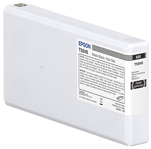 Epson T55W8 Negro Mate Cartucho de Tinta Original - C13T55W800