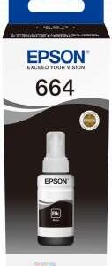 Epson T6641 Negro Botella de Tinta Original - C13T664140