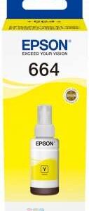Epson T6644 Amarillo Botella de Tinta Original - C13T664440
