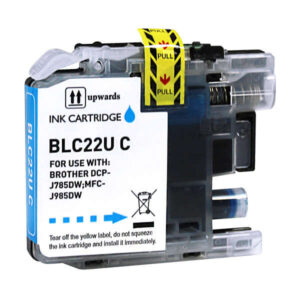 Brother LC22U Cyan Cartucho de Tinta Generico - Reemplaza LC22UCBP